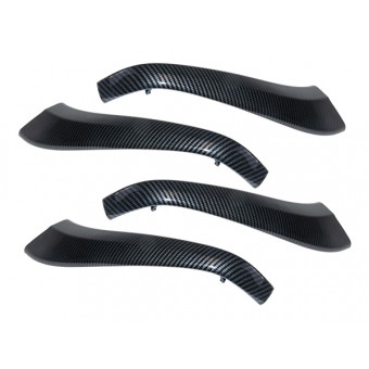 Kapı Tutamak Kaplama Seti X3:G08 Ön&Arka; Karbon